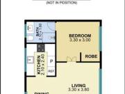 Sunlit, Stylish One Bedroom Living Superbly Located