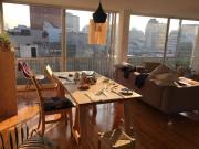 Sunny, bright, fresh, airy, high. Effortstlessly cool