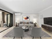 Sunny garden apartment in quiet convenient locale
