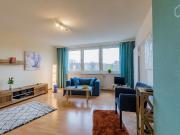 Sunny & quiet flat with free view over the river and...