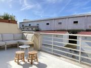 Sunny terrace in a chic duplex Apt