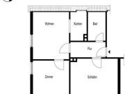 SUPER DACHGESCHOSS WOHNUNG MIT NEUEM BAD ZU VERMIETEN