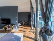 Super modern apartment quite but near hot spot location,...