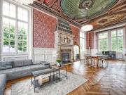 Superb duplex apartment in a chateau with pool near Paris