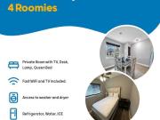 UltraFast WiFi, Laundry, Personal TV, Working Desk