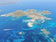 SUR L'ÎLE PRIVÉE DE CAVALLO VUE MER PANORAMIQUE A 360o