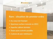 Surface commerciale de 185m² à Champel