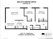 Sycamore Apartments 2 Bedroom Apartment for Rent at 2625...