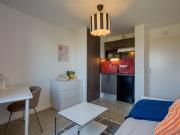 Sympathique studio de 19m2 avec balcon et parking à Purpan