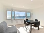 T0 com vista frontal de mar na Costa da Caparica