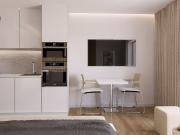 T0 Novo em Vilar de Paraiso, com varanda e lugar de garagem