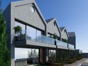 T1+1 triplex com varanda, jardim e vista desafogada...