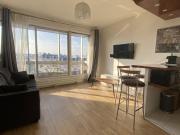 T1 de 27m2, 7ème étage avec acenseur, balcon de 4m2 expos