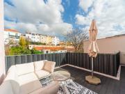 T1 Rooftop com terraço