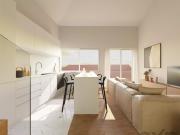 Apartamento T2+1 com mezzanine, varandas e garagem na...