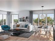 T2 40 m² dernier étage