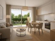 T2 avec jardin privatif plein Sud 2 pièces, 45 m²