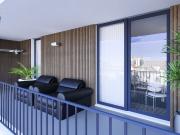 T2 com duas varandas 38.72m2 e dois lugares de garagem...