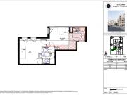 T2 de 35,20 m² à Lyon 7?, CAMPUS 45 à partir de 721,22 CC