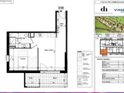 T2 de 43.19 m² à La roche sur Foron 74 800