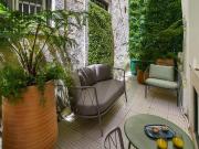 T2 de exceção renovado com terraço privativo 25 m² e...