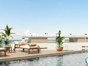 T2 de Luxo NOVO c/Terraço e Piscina