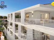 T2 lumineux avec terrasse et petite vue mer, À 10...