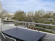 T2 meublé première ligne mer avec parking