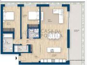 T2 Novo com Varanda – Vila Nova de Gaia, junto ao Rio...