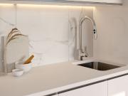 T2 Novo Junto ao Rio c/Varanda e Garagem 600 metros da Praia