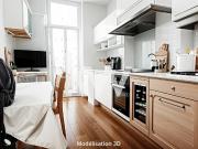 Appartement T3 à Endoume avec balcon, cave et vue dégagée