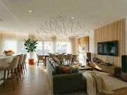 T3 com terraço e Box para 2 viaturas