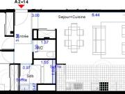 T3 NEUF AVEC GRAND BALCON