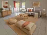 T3 rdc avec jardin 180m2 et piscine en résidence