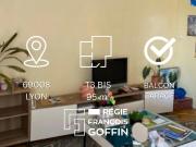 T3BIS NON MEUBLÉ BALCON GARAGE MONPLAISIR
