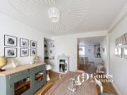 T4 traversant rénové par architecte avec balcon + cave + gar