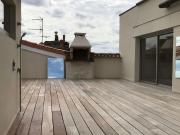 T5 avec terrasse place gambetta