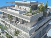T5 dernier étage 242 m2. Terrasses avec piscine 610 m2