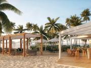 Tãrreo frente piscina com jardim privativo ã beira mar...