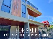 TAHANAN VILLAGE PARANAQUE BRAND NEW HOUSE AND LOT FOR SALE