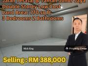 Taman Johor Jaya Jalan Teratai Double Storey Low Cost...