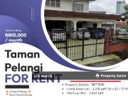 Taman Pelangi Jalan Cermat Double Storey Corner