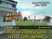 Taman Pulai Mutiara Corner Lot Cluster