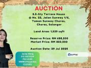 Taman Sunway Cheras @ Cheras Selangor 2.5 sty Terrace...