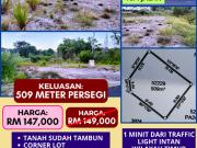 TANAH LOT PERUMAHAN UNTUK DIJUAL DI BELAKANG PASARAYA...