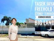 Tasek Jaya Single Storey Terrace Corner Unit With Huge Land
