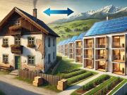 Tausche dein altes Haus gegen ein modernes Reihenhaus