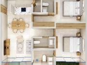 Teana: Departamento en venta en Temozón Norte