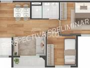 Tee Marajoara, 39 m², 2 dorm, com opção de vaga