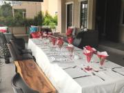 Tenanted * Living extended * Broken marble and tiles floors